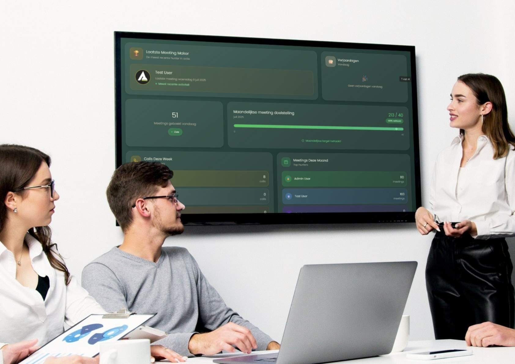 The lodge - dashboard presentatie